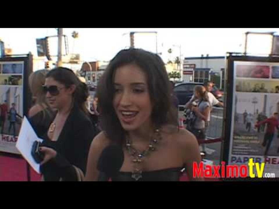 Christian Serratos (Twilight) at 'PAPER HEART' Premiere July 28, 2009