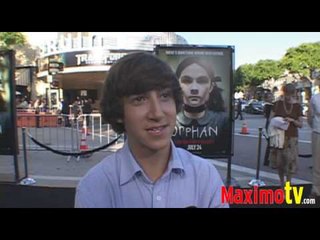 VINCENT MARTELLA Interview at ORPHAN Premiere July 21, 2009