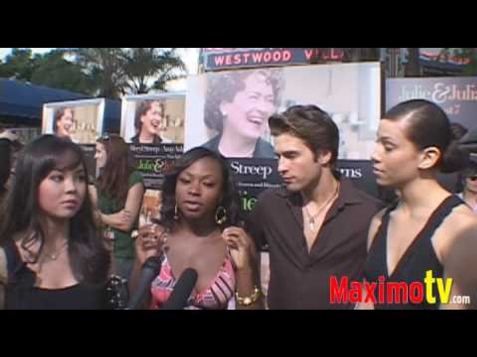 The Cast of FAME at  JULIE & JULIA Premiere July 27, 2009