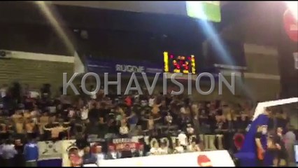 Atmosferë e zjarrtë në përballjen finale Prishtina - Bashkimi