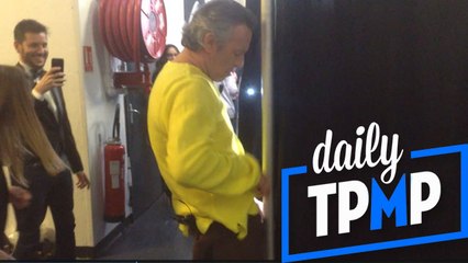 Jean Michel Maire montre son paquet en coulisses ! #DailyTPMP