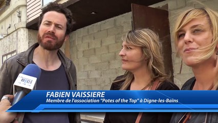 Digne-les-Bains : les Potes of the Top invitent les adhérents de l'association à visiter l'ancien cinéma Le Top