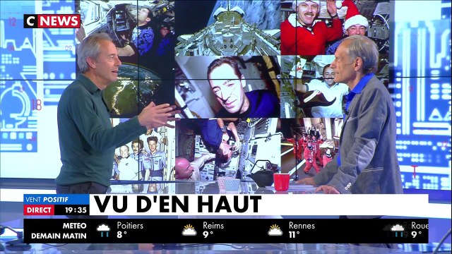 On ne peut pas rester insensible à la vue de la Terre'', dit le spationaute Jean-François Clervoy