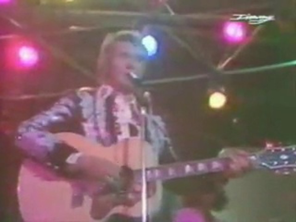 Johnny Hallyday  - J'ai pleuré sur ma guitare ( Tv Live 1974 )