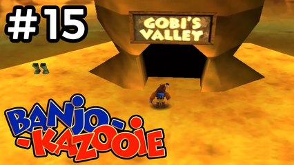 Banjo Kazooie - #15 Gobi's Valley[1ª parte] Mãos de múmias, esfinges e voar