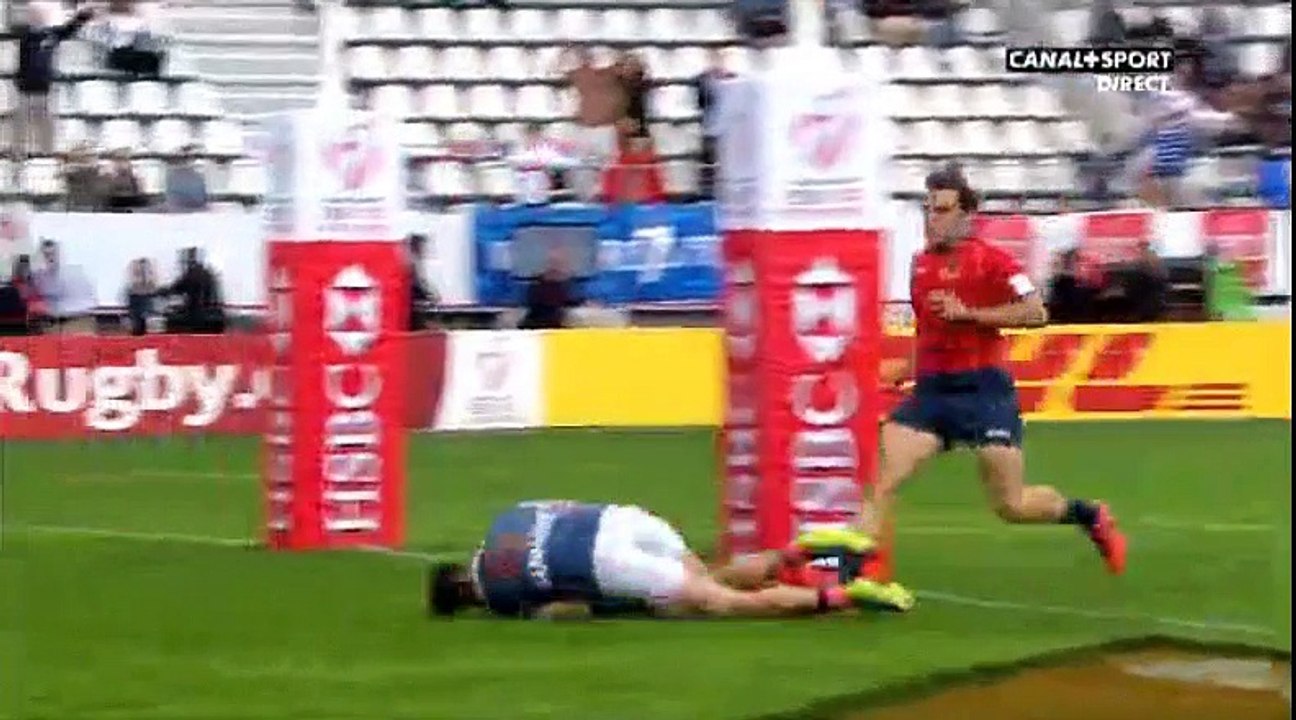 Paris 7s - France 7 domine l'Espagne et se qualifie pour la Cup
