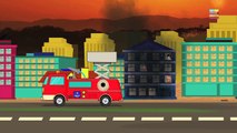 Fire Truck | Learn Vehicles | Uses of Fire Truck Day And Night