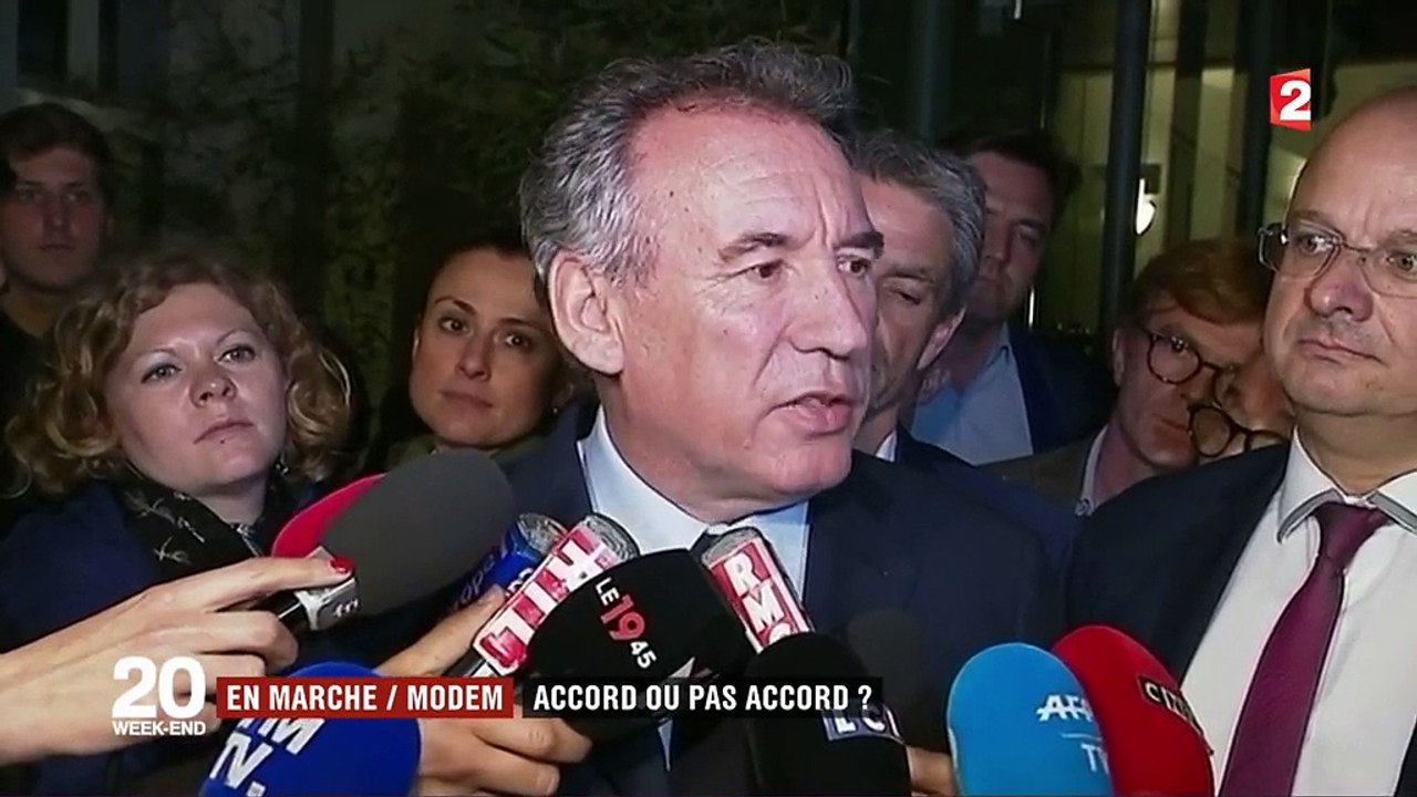 En Marche!/Modem : Accord ou pas accord ?