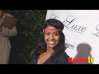 TIYA SIRCAR at Lauren Elaine Designs Fashion Show June 25, 2009