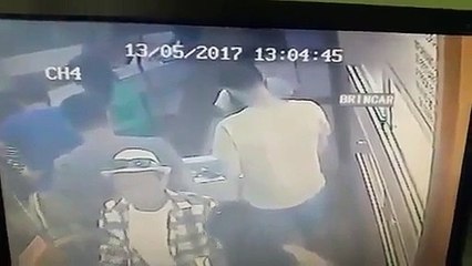 Vídeo mostra furto em joalheria na Praia do Canto