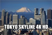 TOKYO, JAPAN SKYLINE (4K HD DRONE AERIAL VIEW) 2017