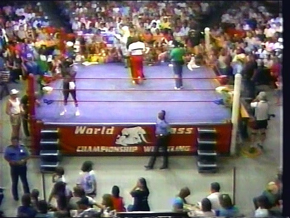 Scott Casey with Sunshine vs. Chris Adams with Gino Hernandez