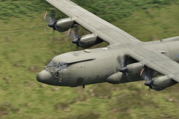 Majestic RAF C130 Hercules 8th May 2017