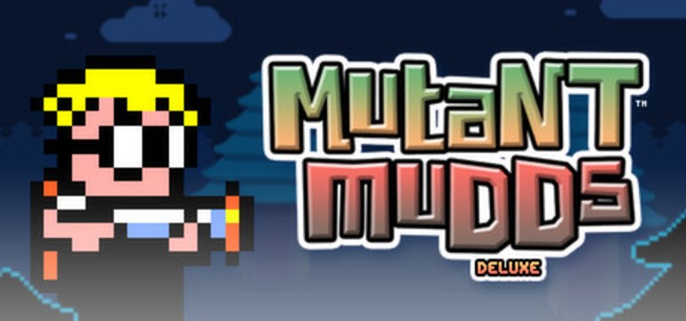 Jogando a 1 fase de Mutant Mudds Deluxe! | GabrielDSM1_