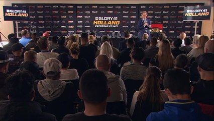 GLORY 41 Holland - Press Conference