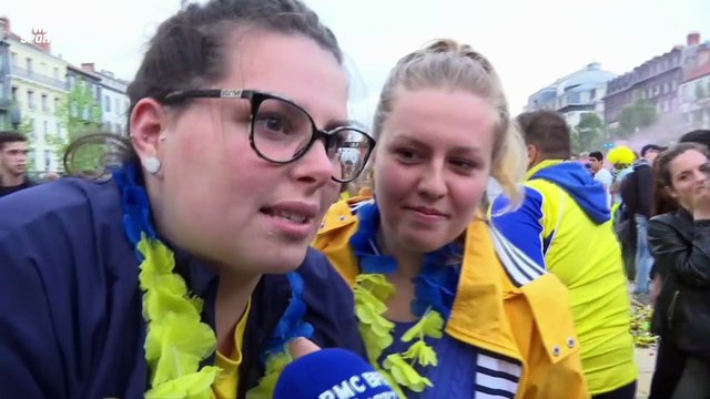 Les supporters clermontois loin d’être abattus