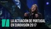 La actuación de Portugal: ganador de Eurovisión 2017