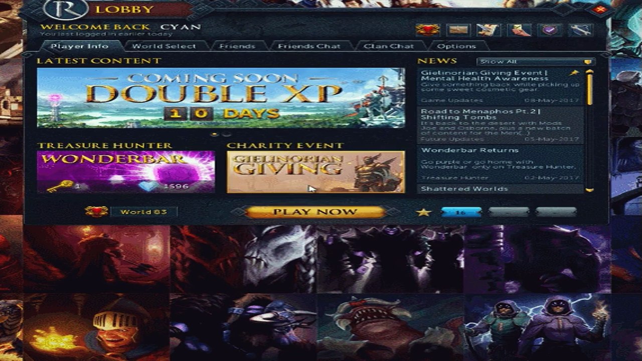 RuneScape: Bank pin while you wait