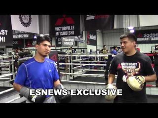 p4p boxing star mikey garcia full mitt workout EsNews Boxing