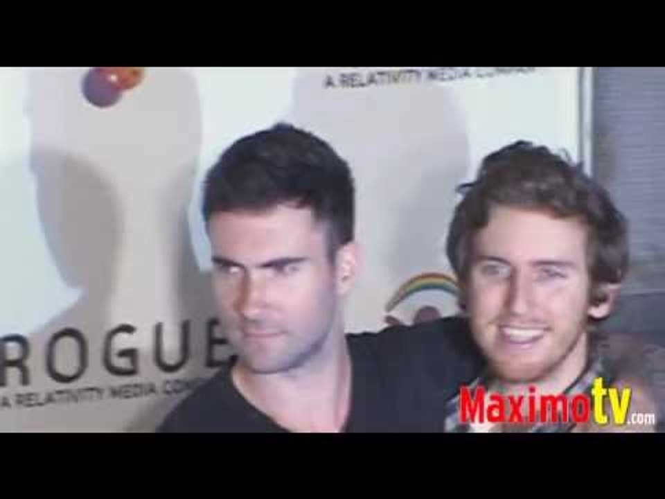 MAROON 5 Adam Levine at the ROCK-N-REEL Event