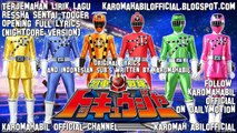 Terjemahan Lirik Lagu Ressha Sentai ToQger OPening Full Lyrics