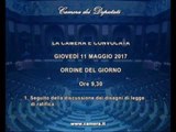 Roma - Camera - 17^ Legislatura - 794^ seduta (11.05.17)