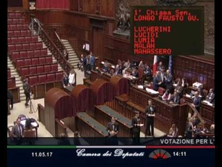 Roma - Elezione giudice Corte Costituzionale (11.05.17)