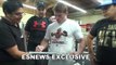 Boxing Superstar Canelo Alvarez Working In Camp For Liam Smith EsNews Boxing