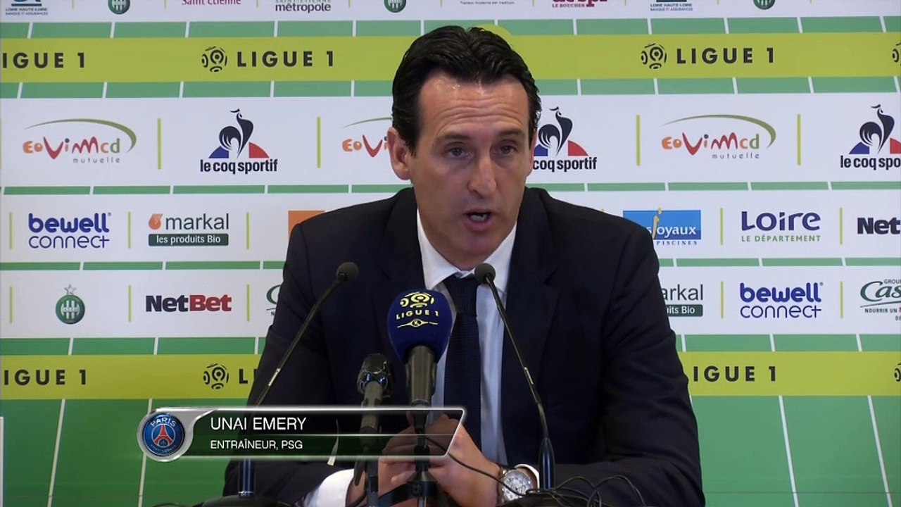 37e j. - Emery : "Félicitations à Monaco"
