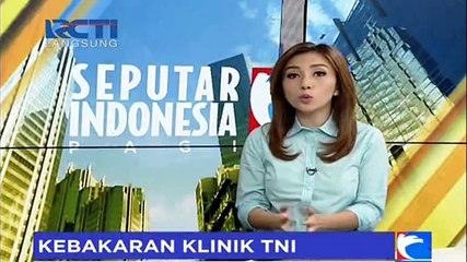 Скачать видео: Api Membakar Klinik Kesehatan Pusat Sejarah Mabes TNI