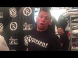 Nate Diaz I Want To See Brandon Rios Fight Again!