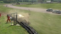 Depper Big Crash 2017 BTCC Thruxton Race 2