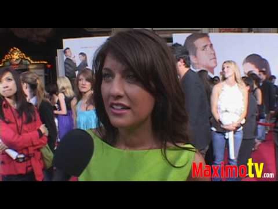 JILLIAN HARRIS Interview at "The Proposal" Premiere