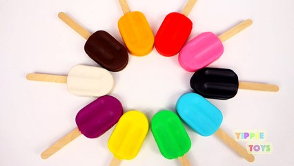 [Play-doh] Play Doh Ice Cream Learn Numbers and Colors for Toddlers Children