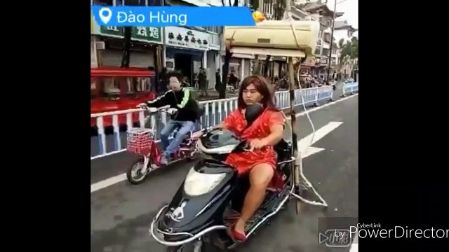 Funny Chinese videos - Prank che 2017 can't stop laugh