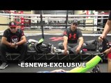 canelo in camp cooling down after workout EsNews Boxing