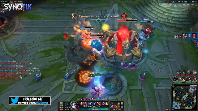 Best URF Moments 2017 #6 - SNIPES & ONE-SHOTS - League of Legends