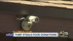 Thief steals donations from Phoenix neighborhood