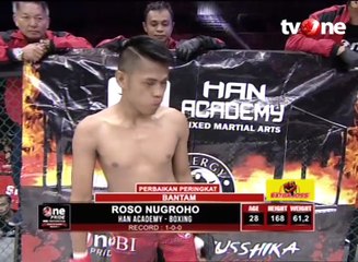 One Pride MMA Bantam Weight, Roso Nugroho VS Rully Ramly K