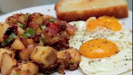Perfect Eggs & Potato Hash Recipe