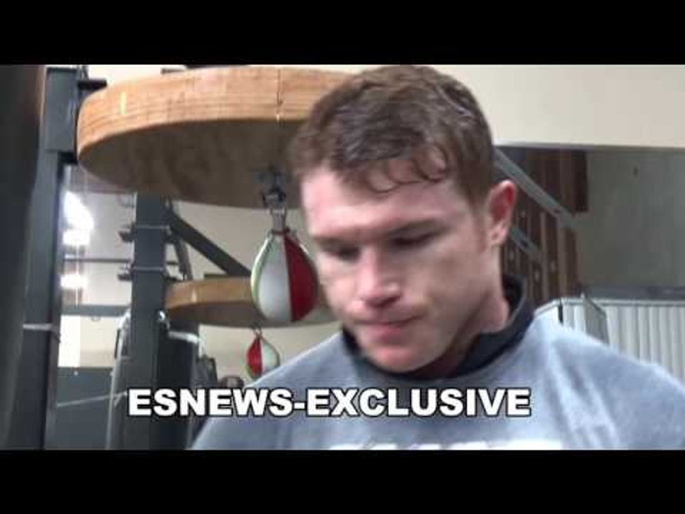 Canelo killing the speedbag ready to ko smith EsNews Boxing