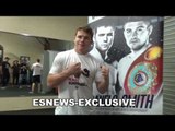 canelo alvarez says nate diaz will win vs conor mcgregor EsNews Boxing