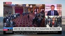 Des centaines de journalistes, français et étrangers pour suivre la passation de pouvoir