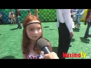 PIPER HARRIS Interview at Disney's "UP" Premiere May 16, 2009