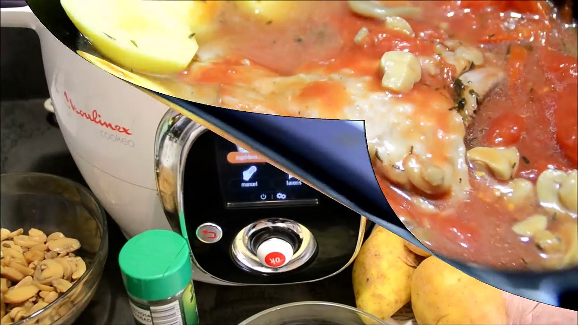 Cuisses De Dinde Pommes De Terre Cookeo Video Dailymotion