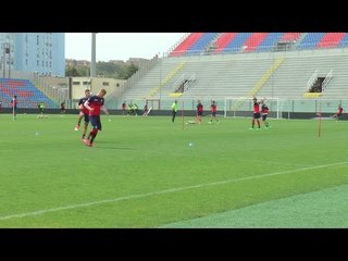 Meno uno a #CrotoneUdinese, la rifinitura degli squali