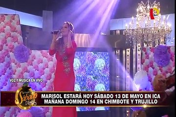 Marisol rindió homenaje a las madres del Perú en Porque Hoy es Sábado