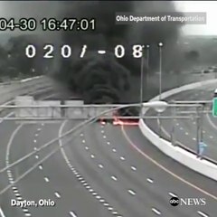 Horrific Accident Caused By A Wrong-way Driver Hitting A Tanker