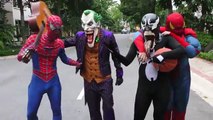 Spiderman Lost In Zombie House! Fat Zombie Attack Superheroes SAW Venom Joker Spiderman Muscle Clip