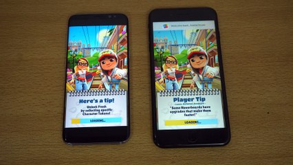 Samsung Galaxy S8 vs iPhone 7 Plus - Speed Test
